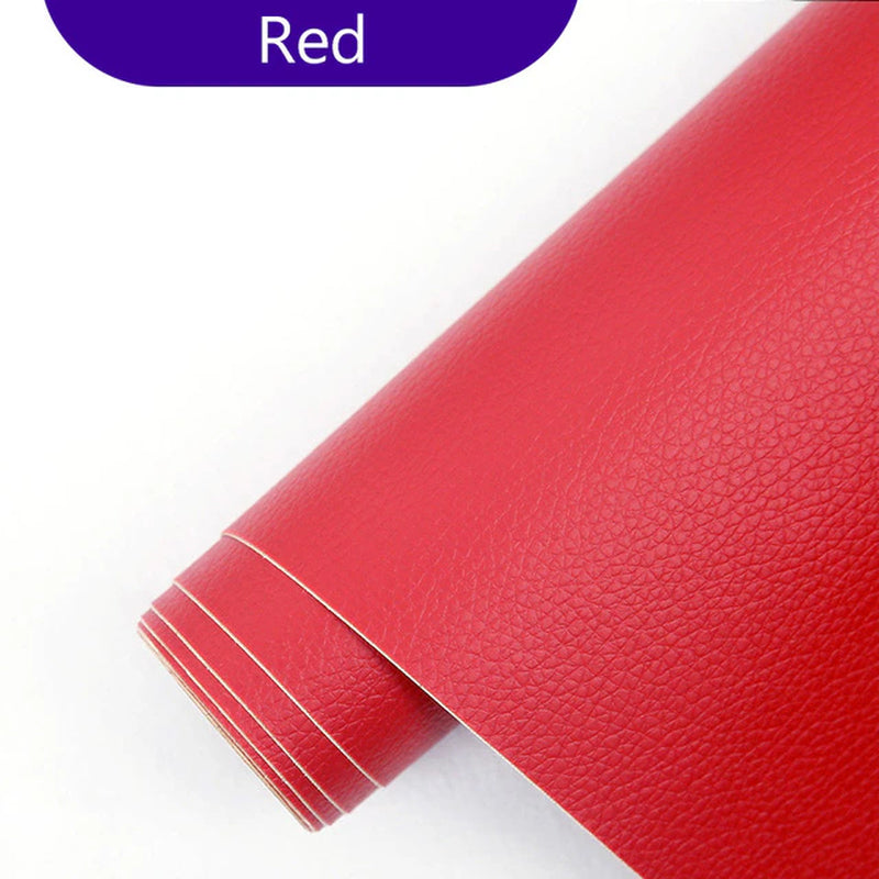 PHONME 54 X 20 Inch Leather Repair Tape Leather Couch Patch Self-Adhesive  Faux Leather Multicolor First-aid for Upholstery Couch Car Seat Jackets  Handbags(Color:Red) - Yahoo Shopping
